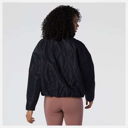 New Balance NB Athletics Argyle Quilted Jacket