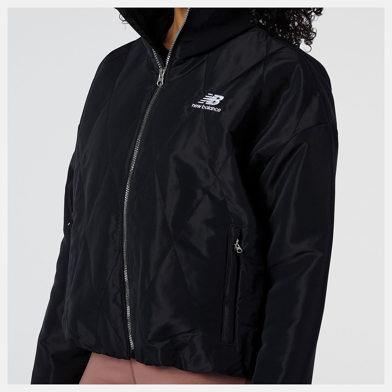 New Balance NB Athletics Argyle Quilted Jacket