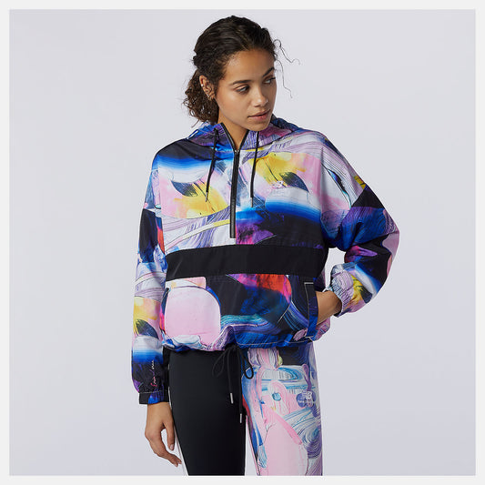 New Balance NB Athletics Printed Anorak Jacket