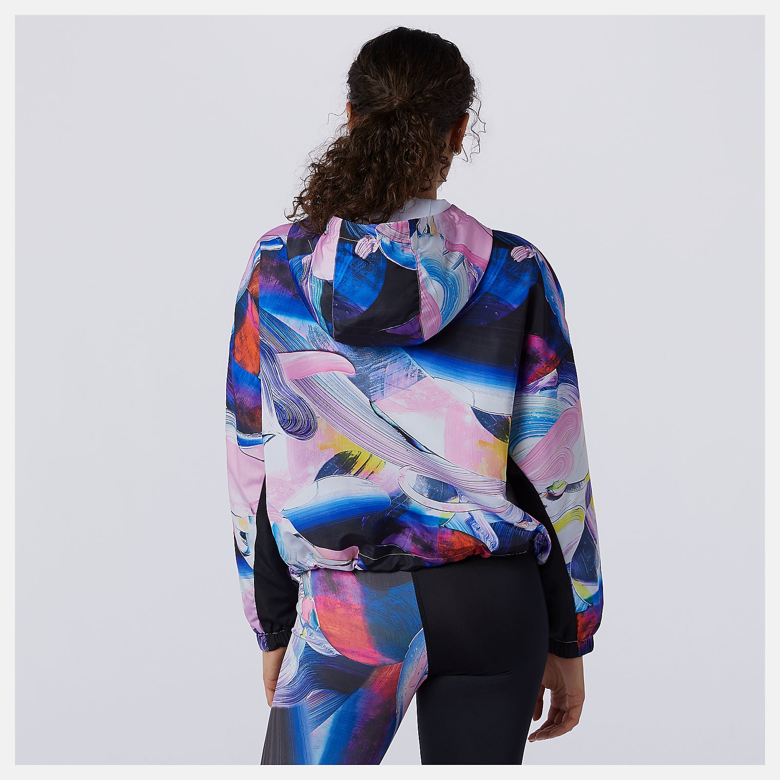 New Balance NB Athletics Printed Anorak Jacket