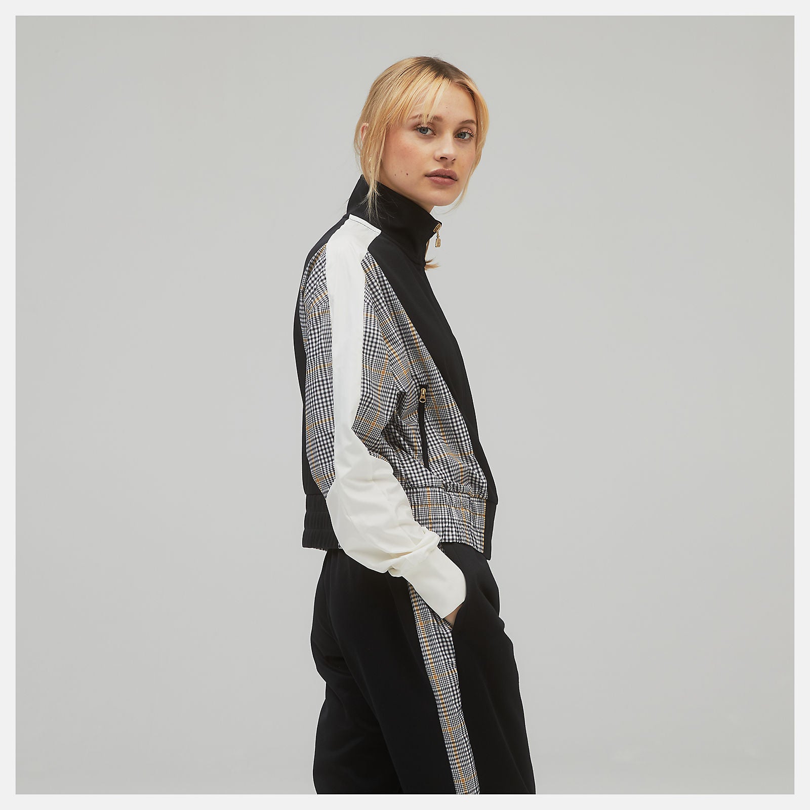 New Balance NB Athletics Higher Learning Stripe Track Jacket