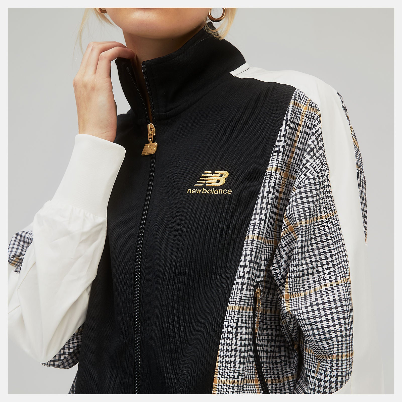 New Balance NB Athletics Higher Learning Stripe Track Jacket