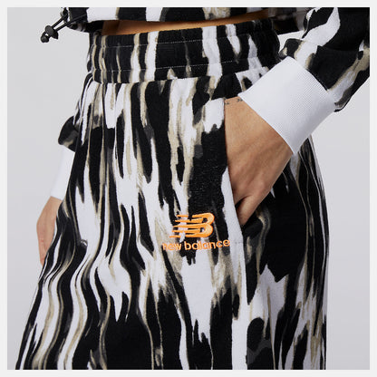New Balance NB Athletics Collide Printed Terry Skirt