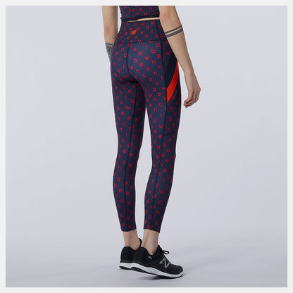 New Balance Transform 7/8 NBSleek Printed Tight