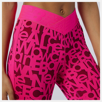 New Balance Relentless Printed High Rise 7/8 Tight