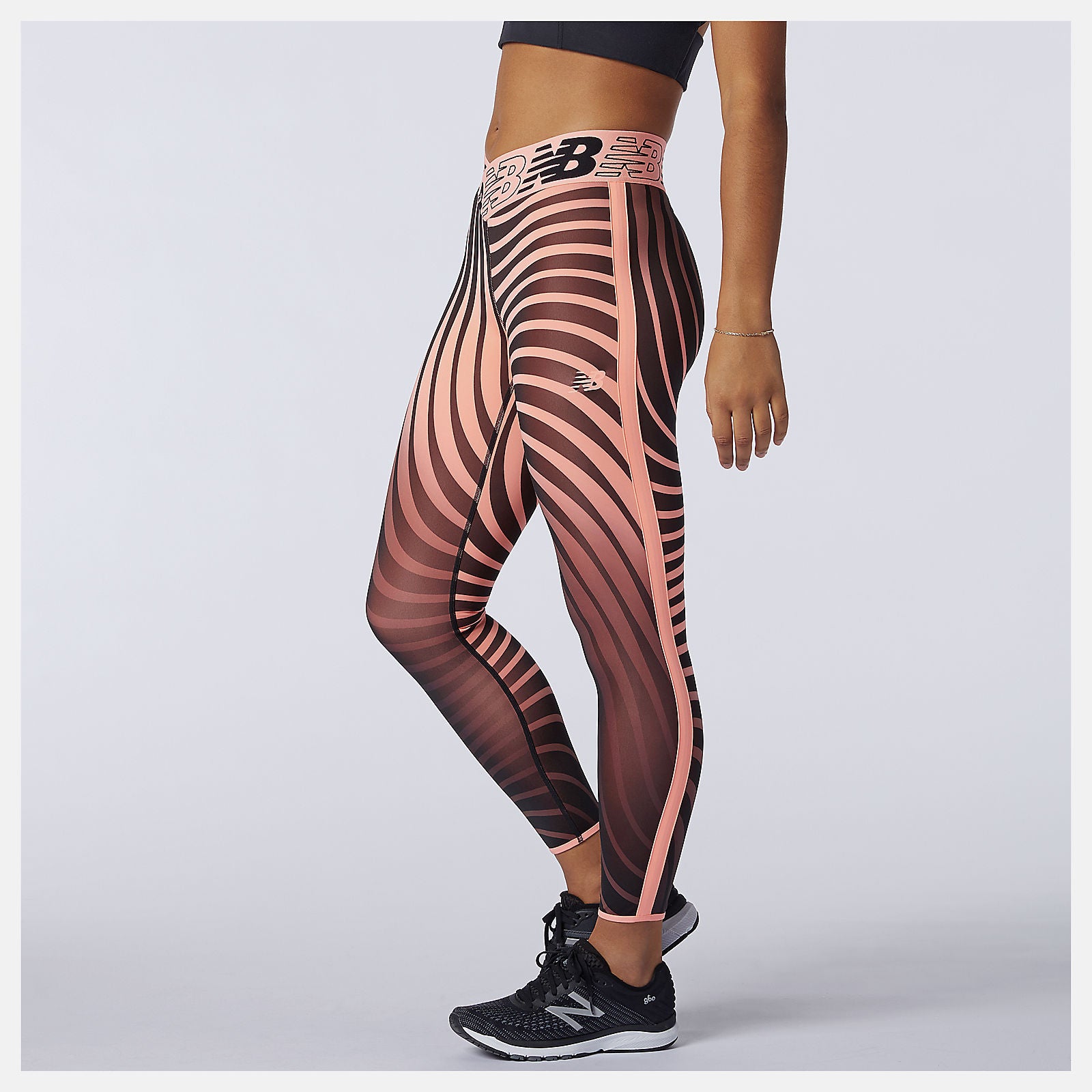 New Balance Relentless Printed High Rise 7/8 Tight