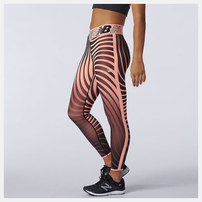 New Balance Relentless Printed High Rise 7/8 Tight