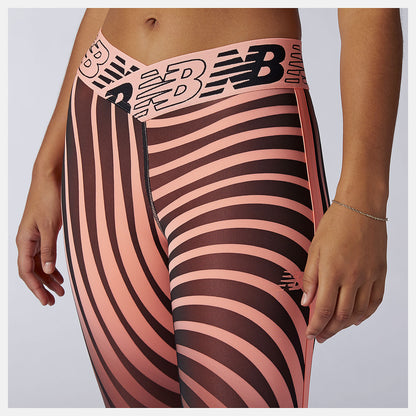 New Balance Relentless Printed High Rise 7/8 Tight