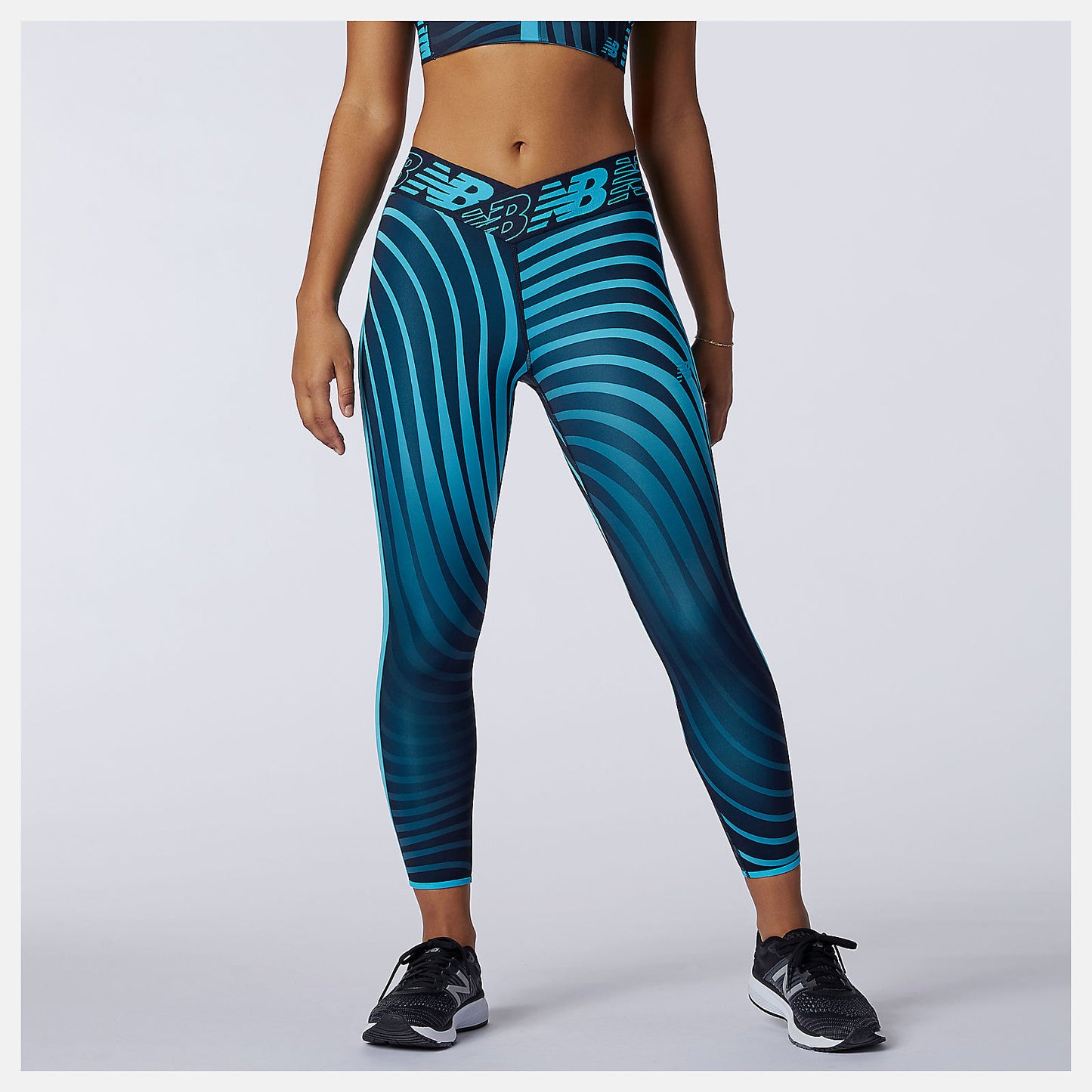 New Balance Relentless Printed High Rise 7/8 Tight