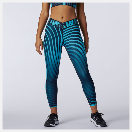 New Balance Relentless Printed High Rise 7/8 Tight
