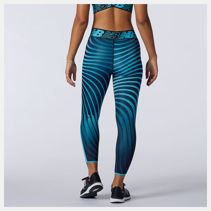 New Balance Relentless Printed High Rise 7/8 Tight
