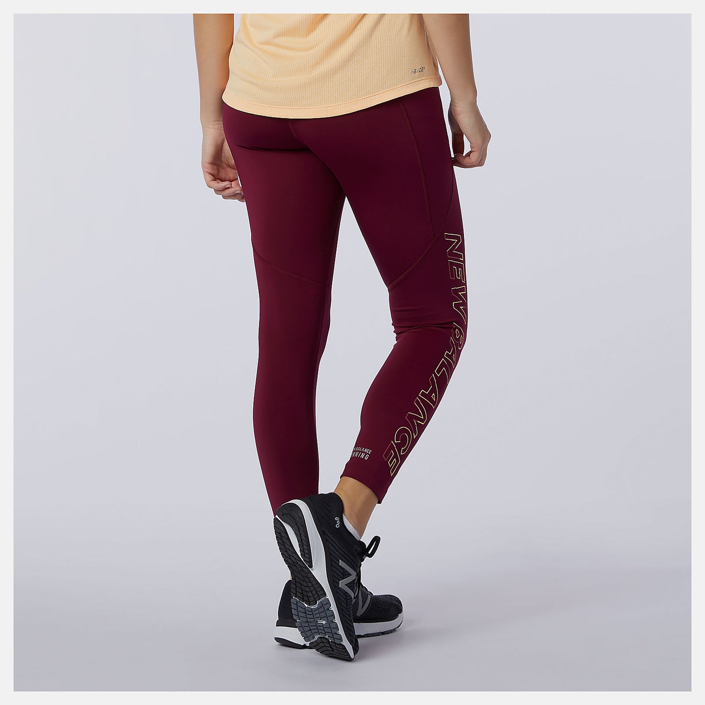 New Balance Printed Impact Run Crop