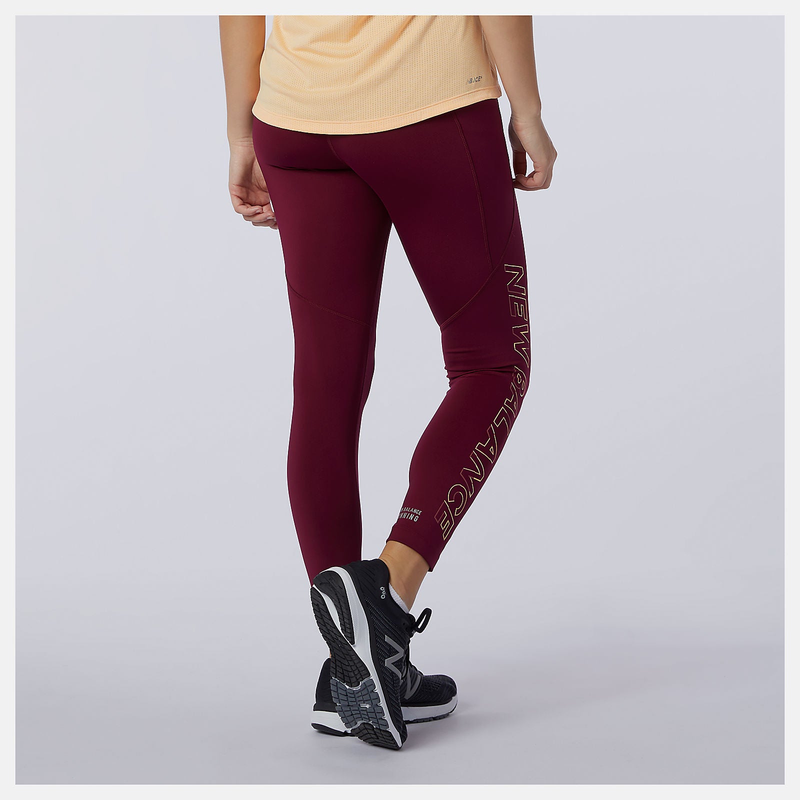 New Balance Printed Impact Run Crop