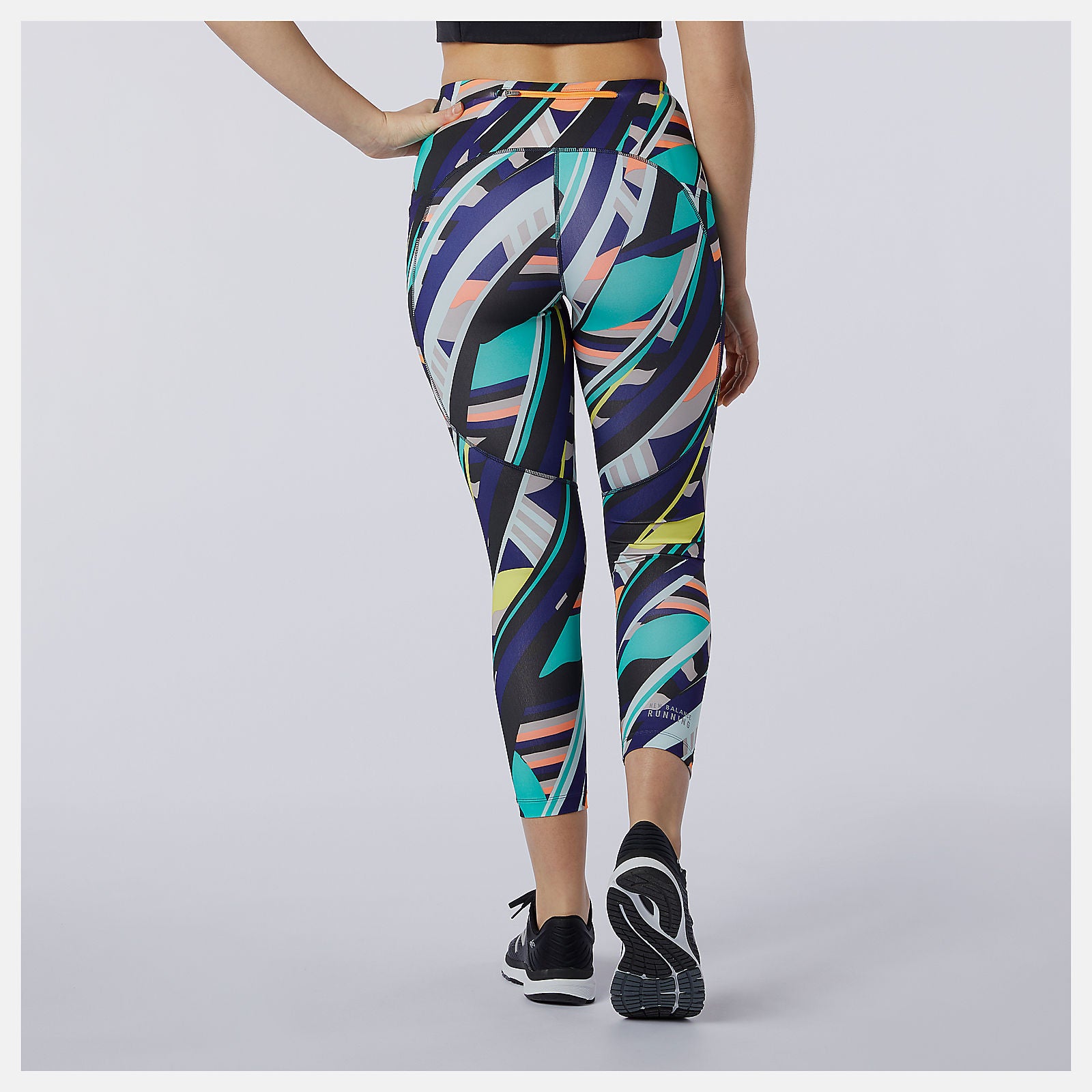 New Balance Printed Impact Run Crop