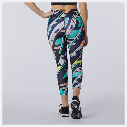 New Balance Printed Impact Run Crop