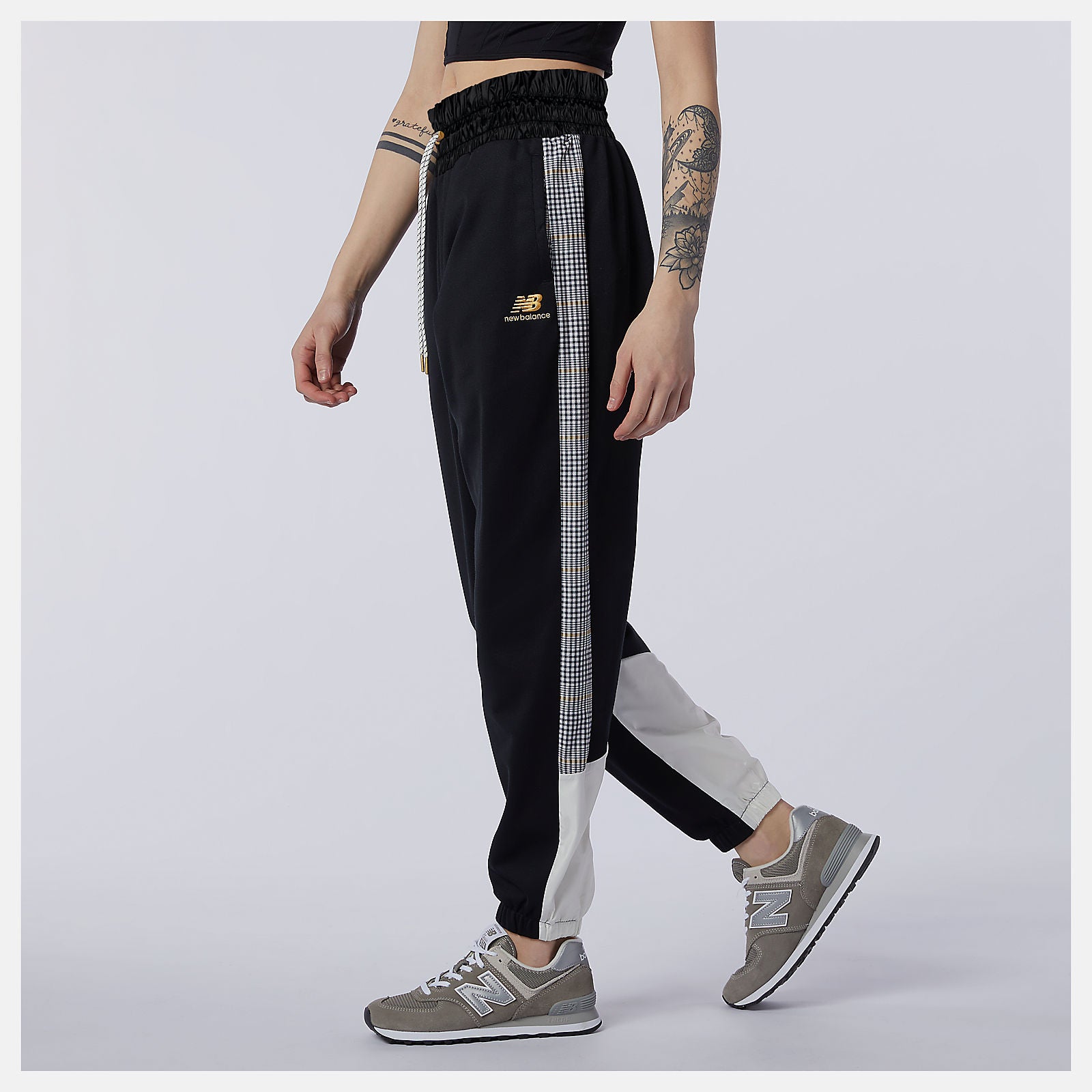 New Balance NB Athletics Higher Learning Stripe Track Pant