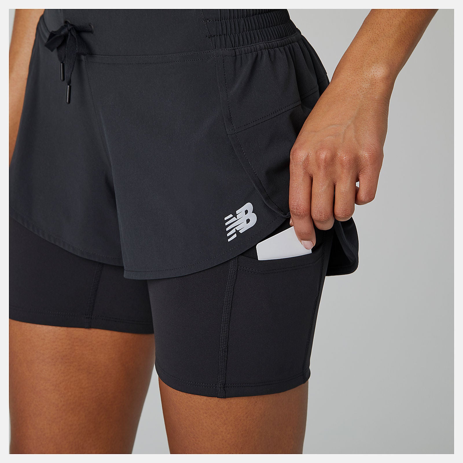 New Balance Impact Run 2 In 1 Short