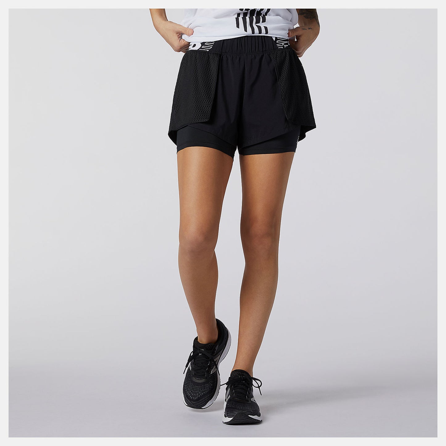 New Balance Relentless 2 In 1 Short
