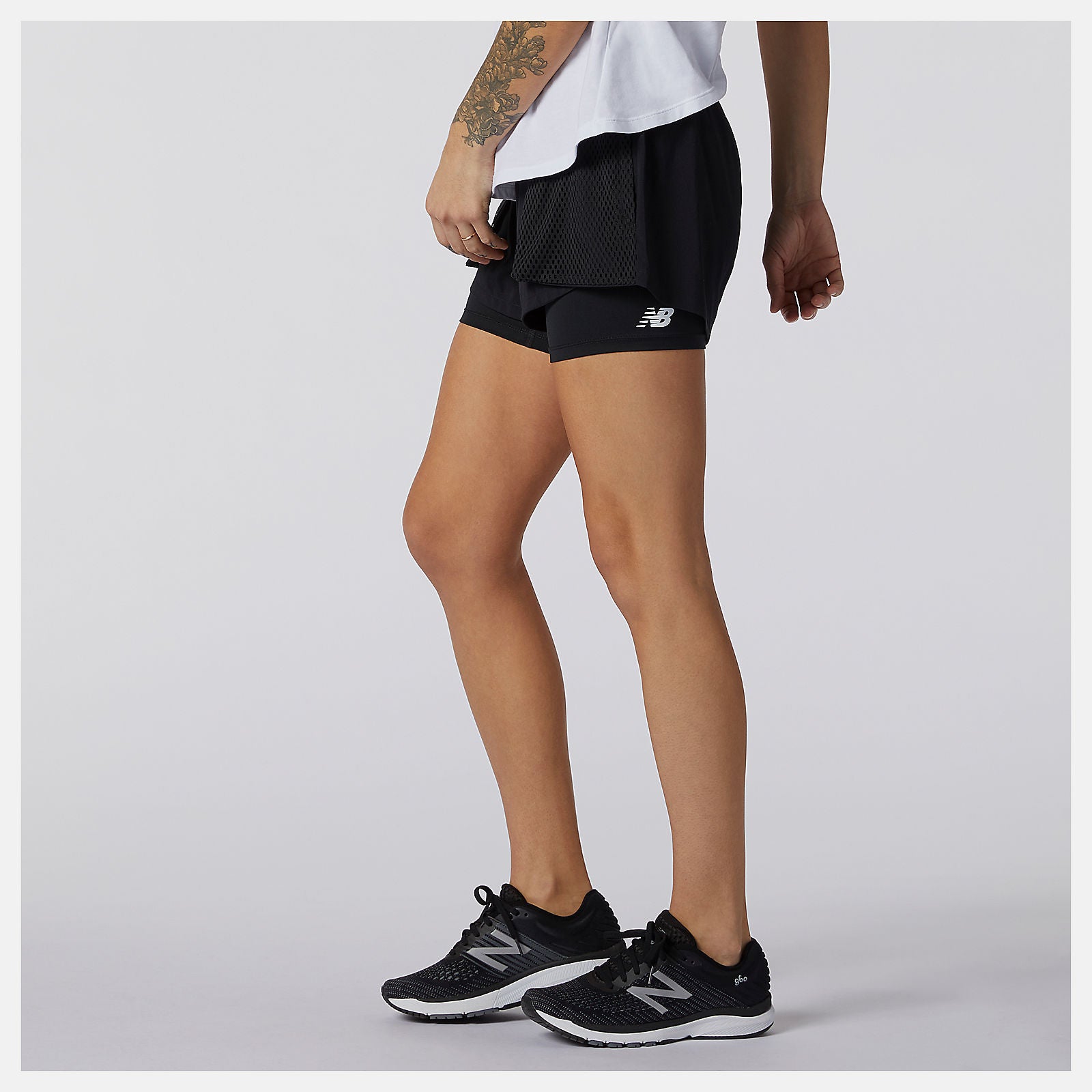 New Balance Relentless 2 In 1 Short