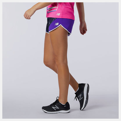 New Balance Printed Fast Flight Split Short