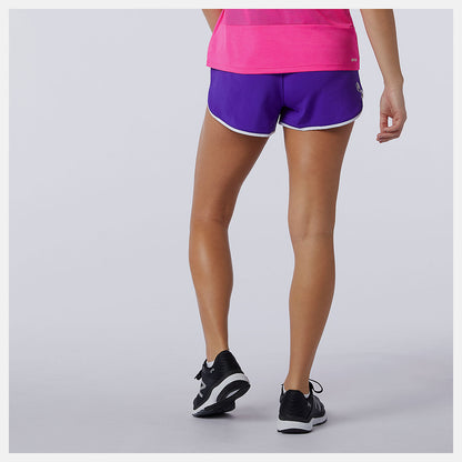 New Balance Printed Fast Flight Split Short