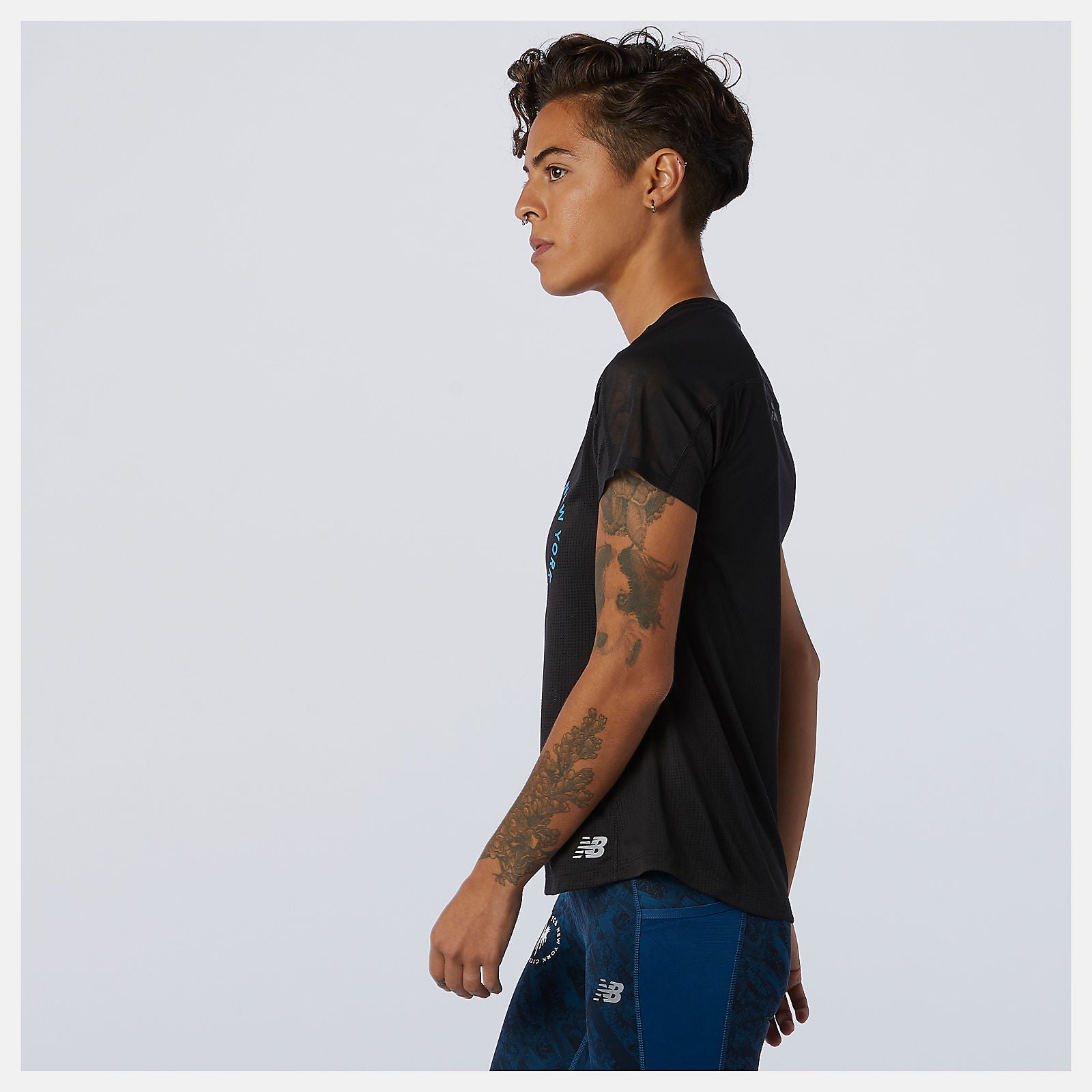New Balance NYC Marathon Impact Run Short Sleeve