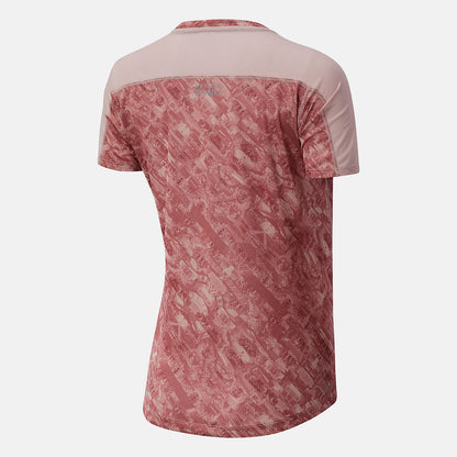New Balance NYC Marathon Printed Impact Run Short Sleeve