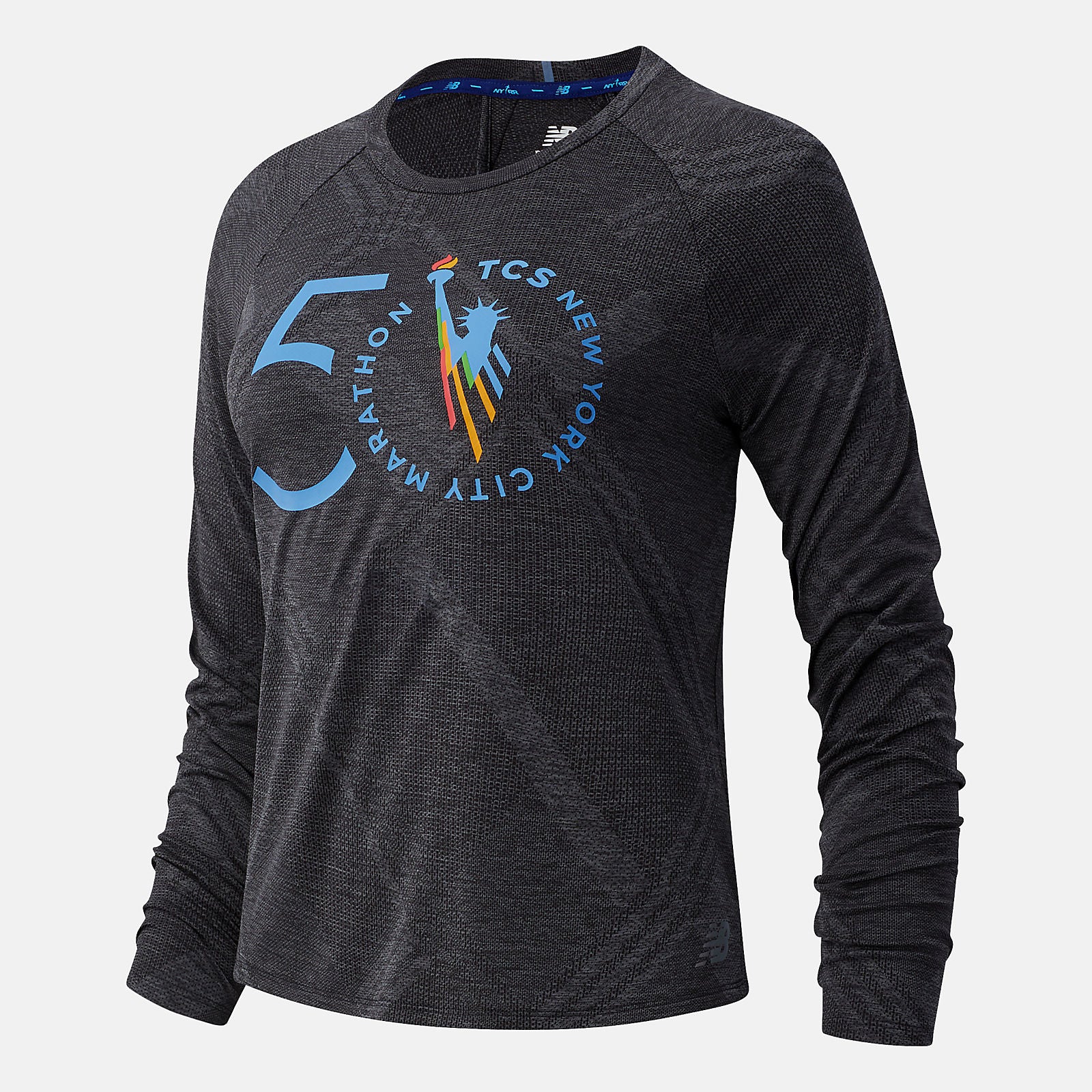 New Balance NYC Marathon Q Speed Fuel Jacquard Long Sleeve