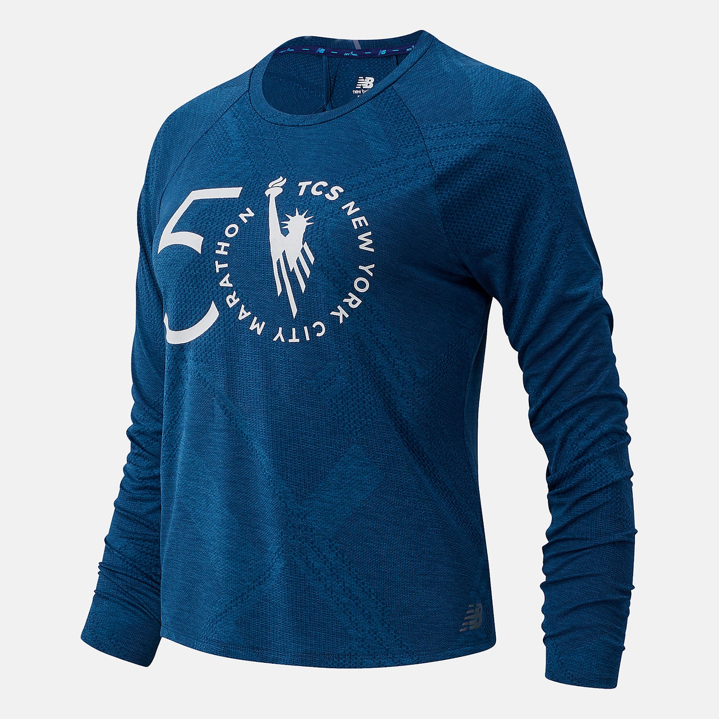 New Balance NYC Marathon Q Speed Fuel Jacquard Long Sleeve