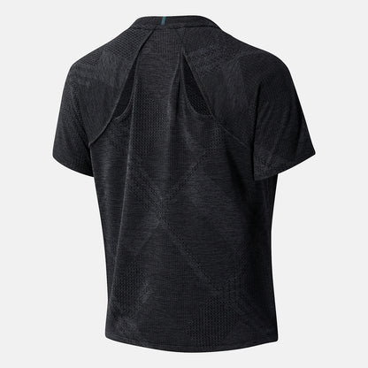New Balance NYC Marathon Q Speed Fuel Jacquard Short Sleeve