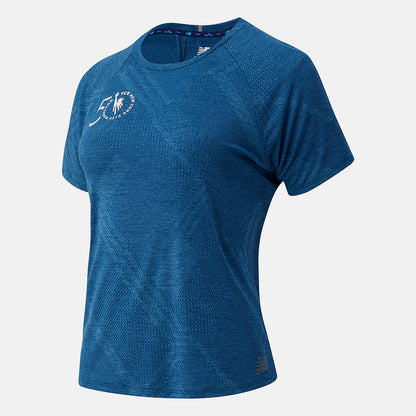 New Balance NYC Marathon Q Speed Fuel Jacquard Short Sleeve