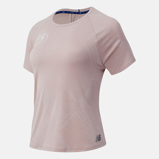 New Balance NYC Marathon Q Speed Fuel Jacquard Short Sleeve