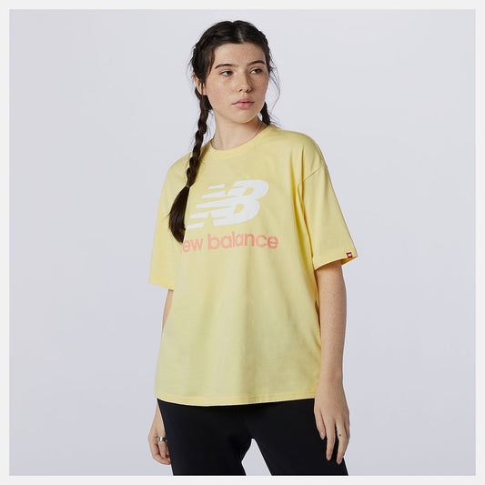 New Balance NB Essentials Stacked Logo Tee