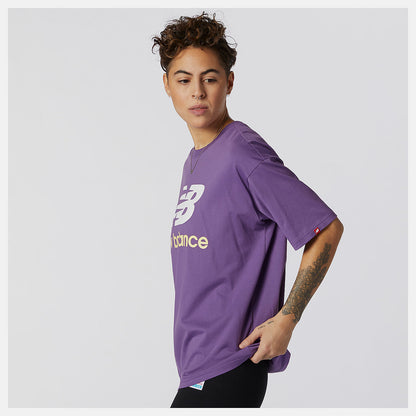 New Balance NB Essentials Stacked Logo Tee