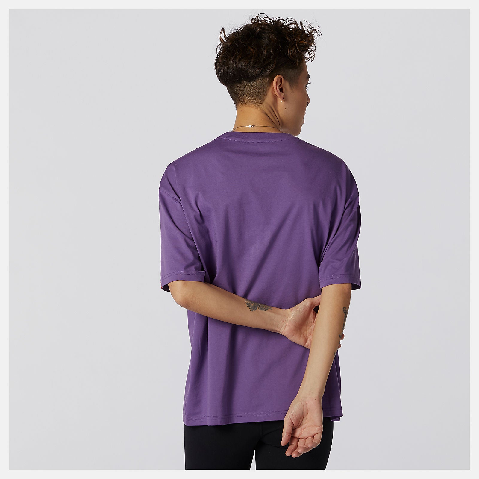 New Balance NB Essentials Stacked Logo Tee