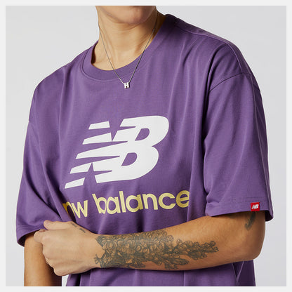 New Balance NB Essentials Stacked Logo Tee