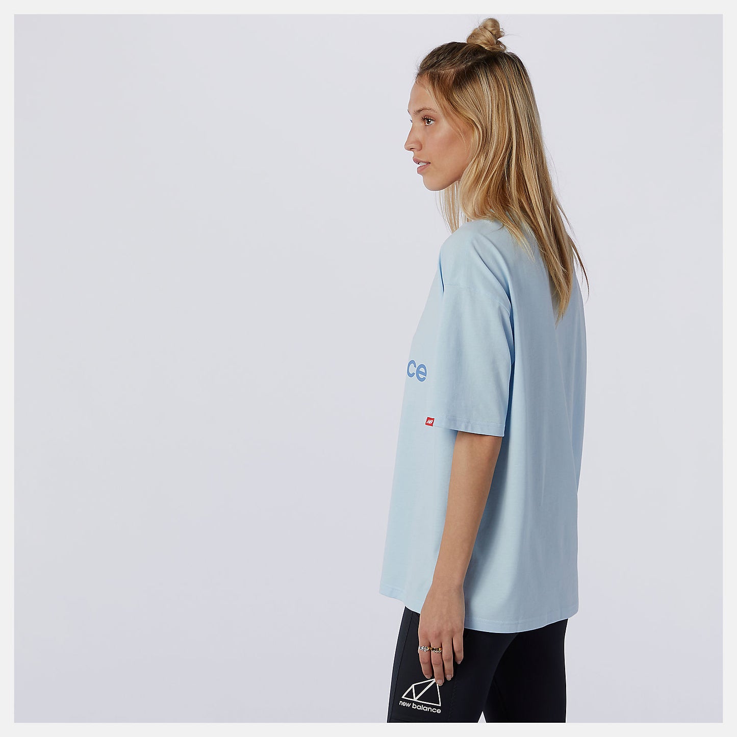 New Balance NB Essentials Stacked Logo Tee