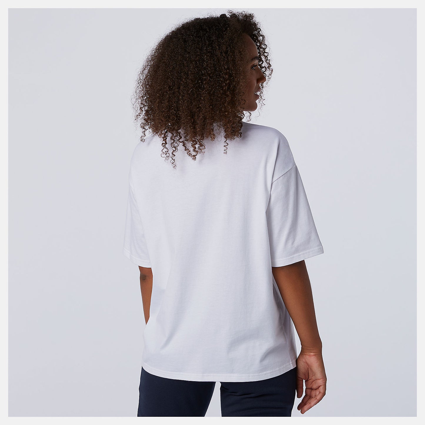New Balance NB Essentials Stacked Logo Tee