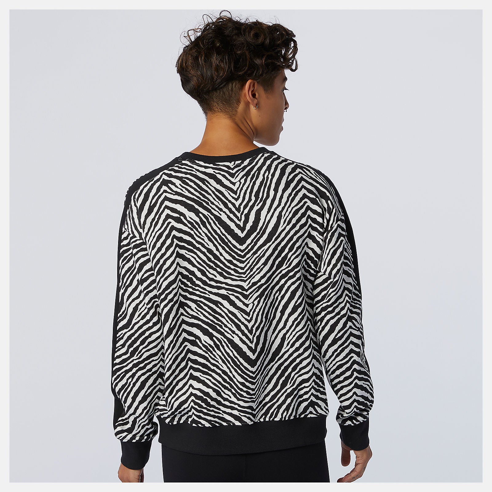 New Balance NB Athletics AOP Animal Print Crew