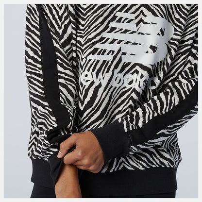New Balance NB Athletics AOP Animal Print Crew