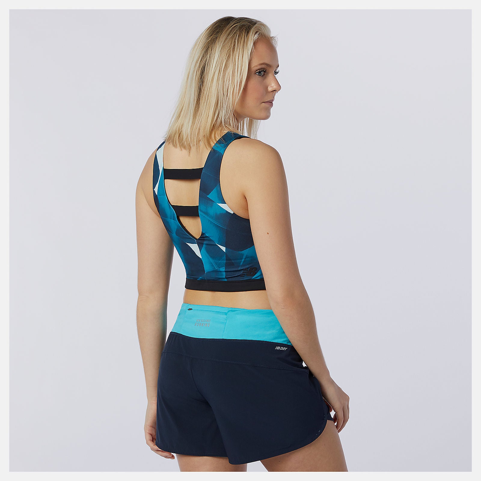 New Balance Transform NBSleek Printed Crop Top