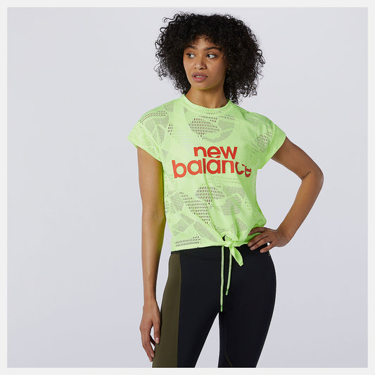 New Balance Achiever Collide Open Mesh Tee