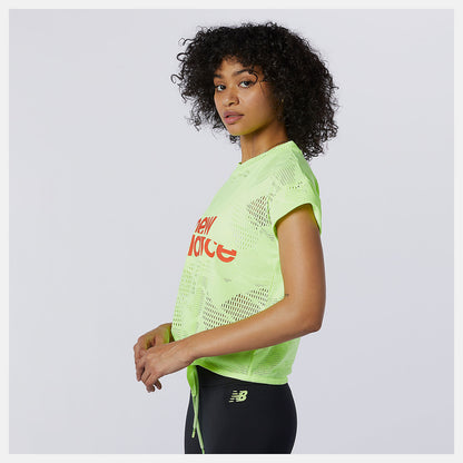 New Balance Achiever Collide Open Mesh Tee