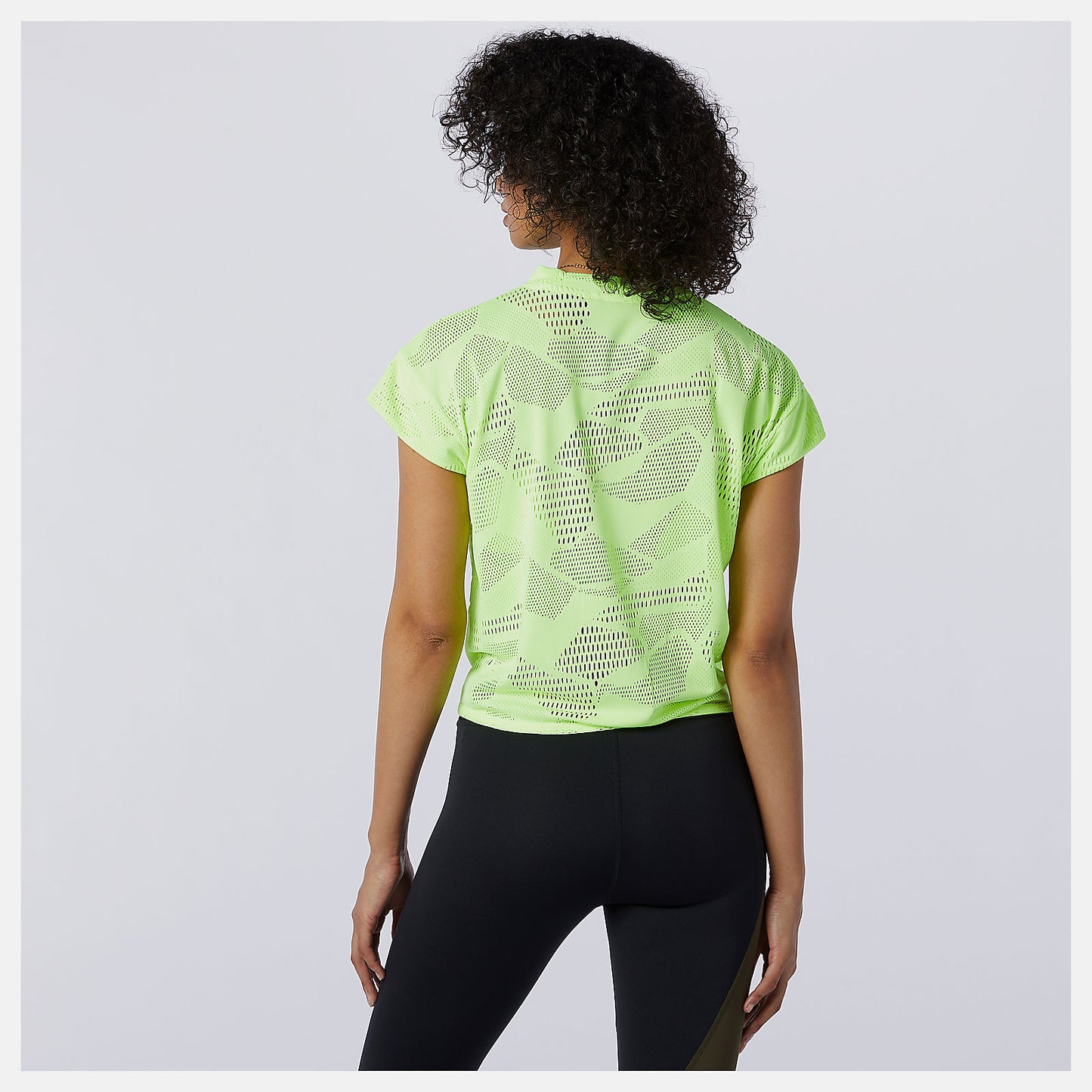 New Balance Achiever Collide Open Mesh Tee
