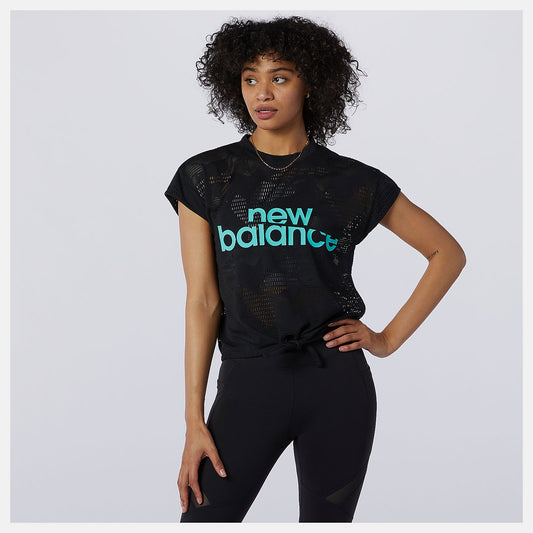 New Balance Achiever Collide Open Mesh Tee