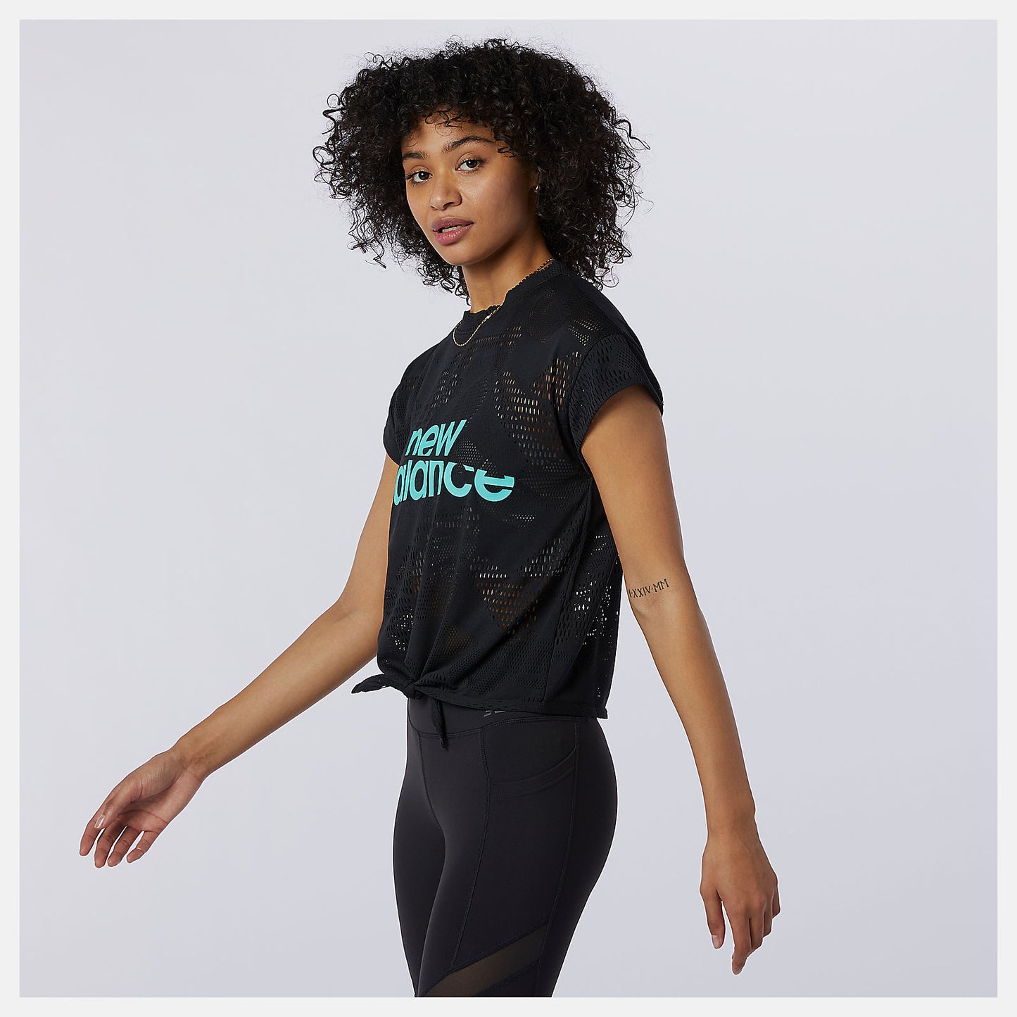 New Balance Achiever Collide Open Mesh Tee