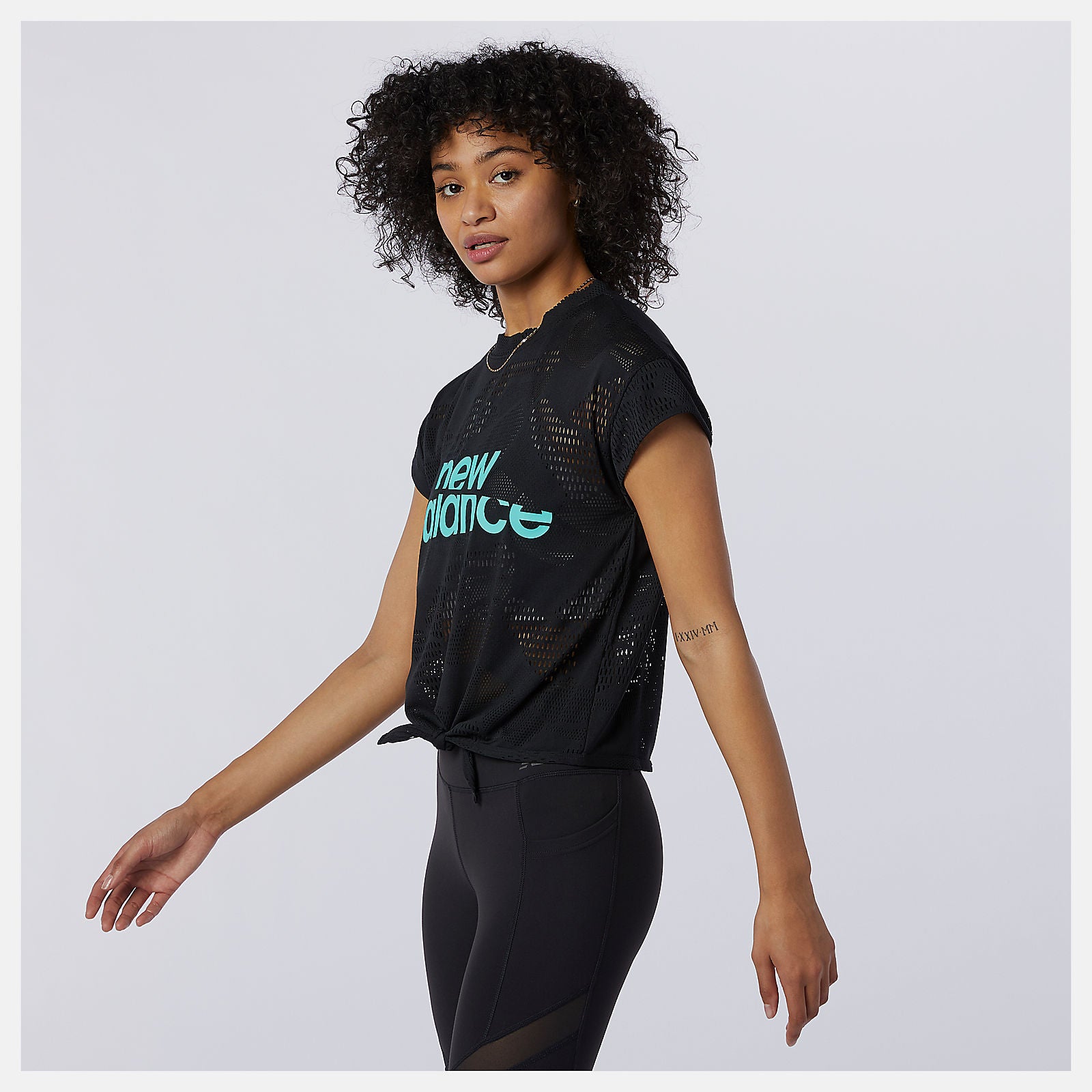New Balance Achiever Collide Open Mesh Tee