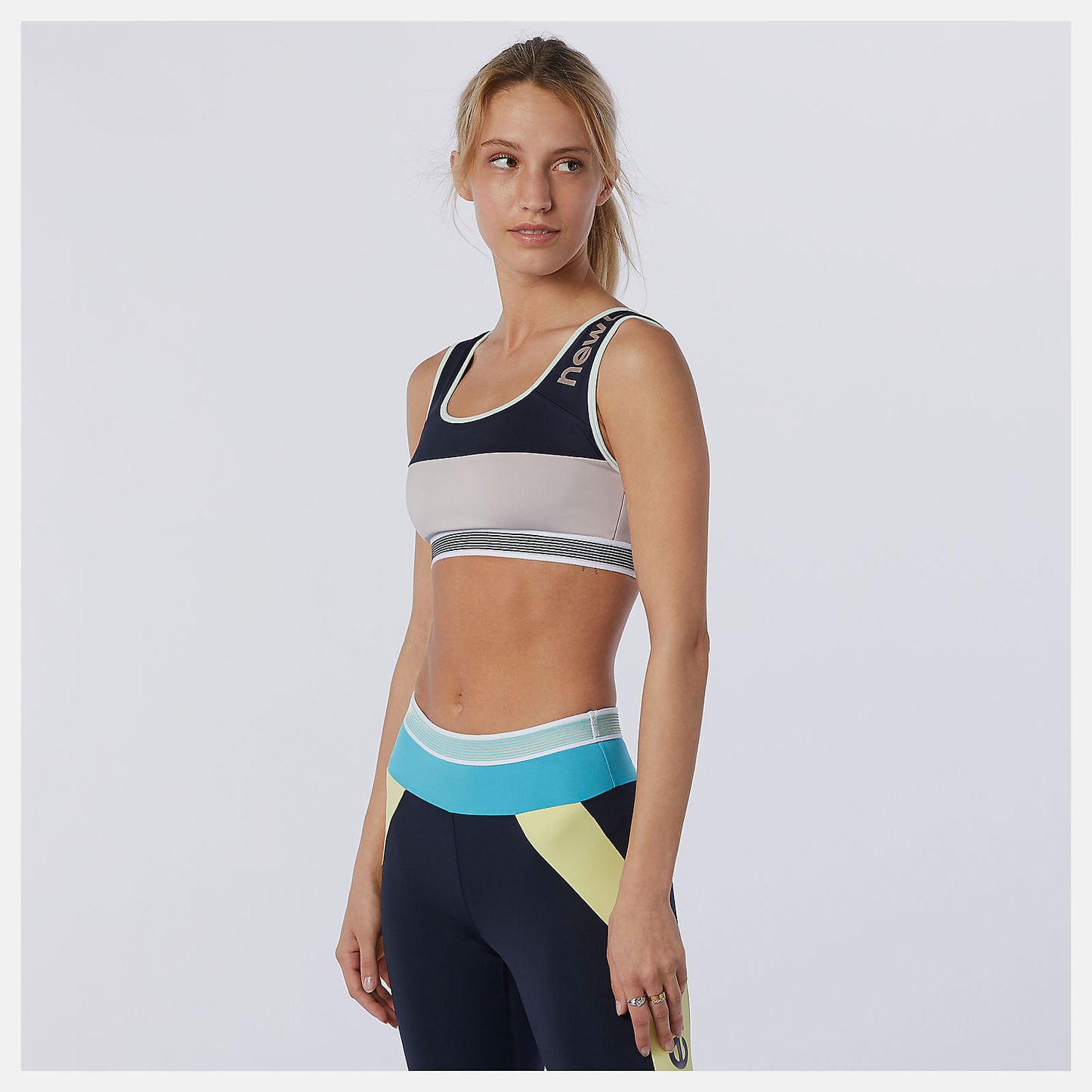 New Balance Achiever Remix Crop Top