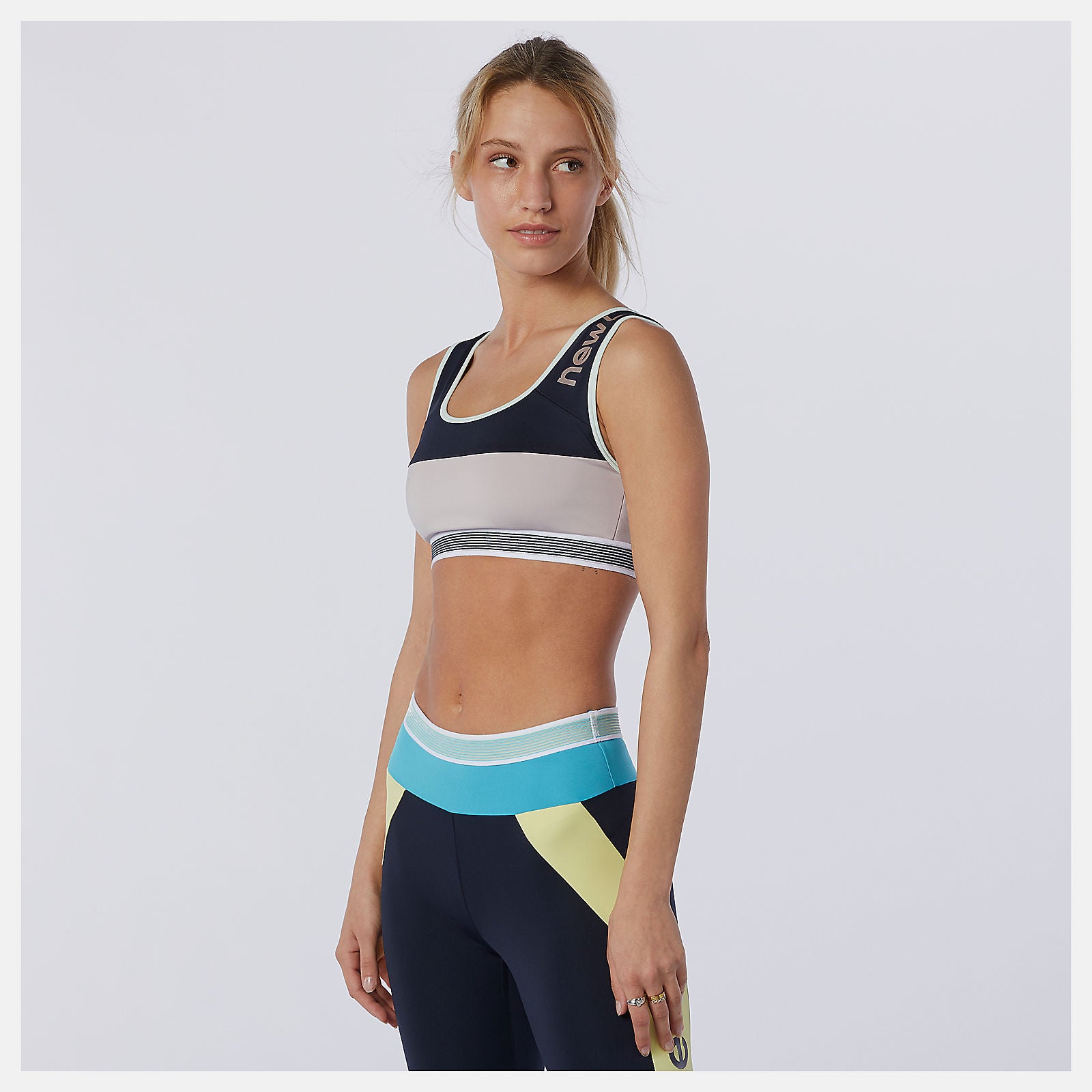 New Balance Achiever Remix Crop Top