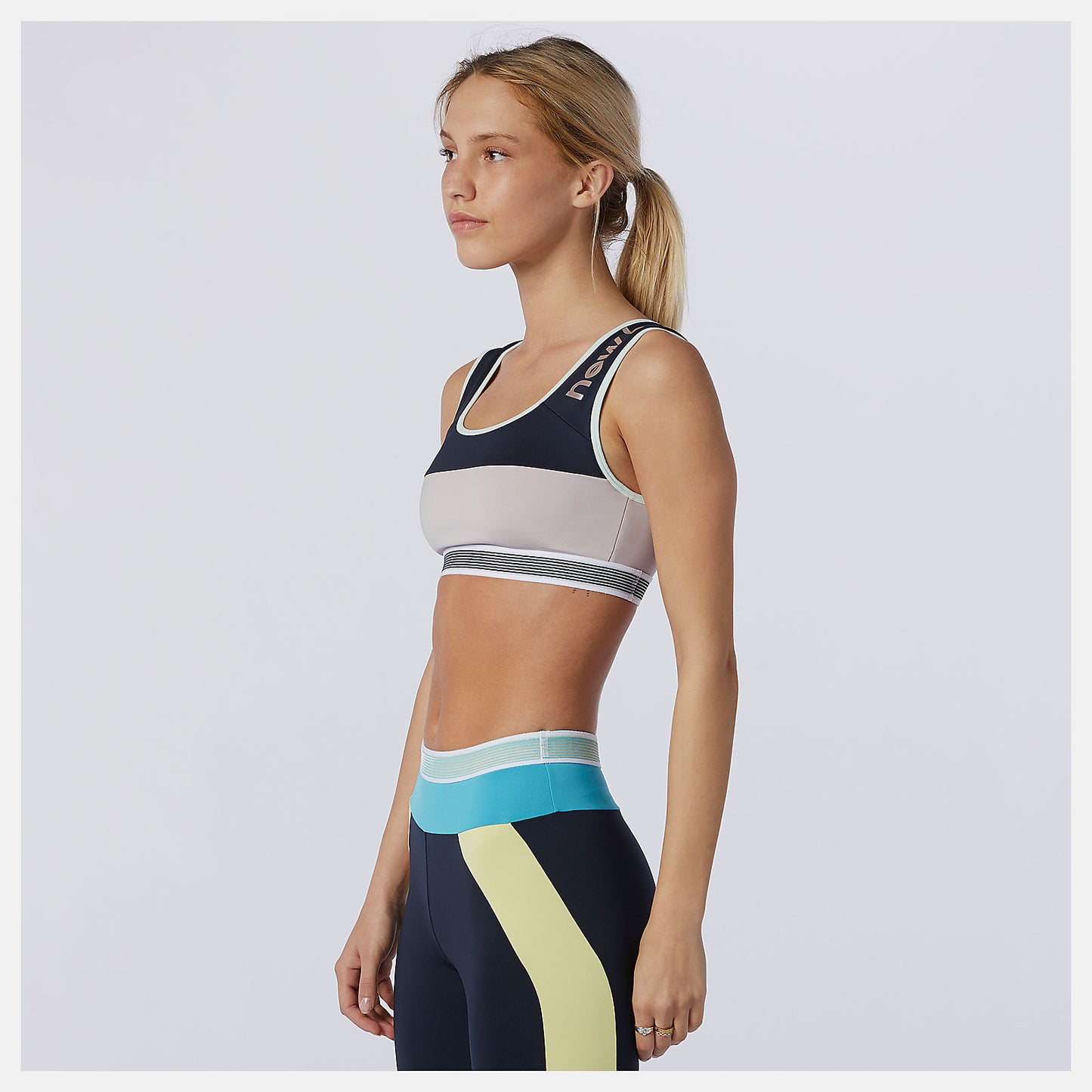 New Balance Achiever Remix Crop Top